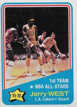 1972-73 Topps #164 Jerry West Front