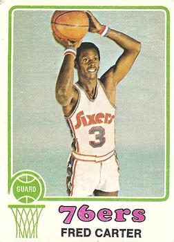 1973-74 Topps #111 Fred Carter Front