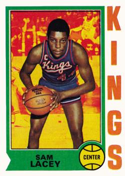 1974-75 Topps #99 Sam Lacey Front