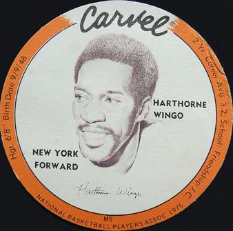 1975 Carvel Discs #NNO Harthorne Wingo Front