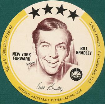 1976 Buckmans Discs #NNO Bill Bradley Front
