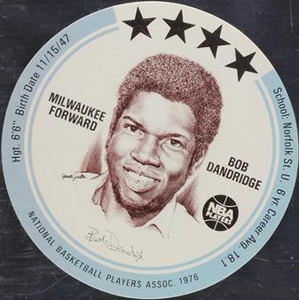 1976 Buckmans Discs #NNO Bob Dandridge Front