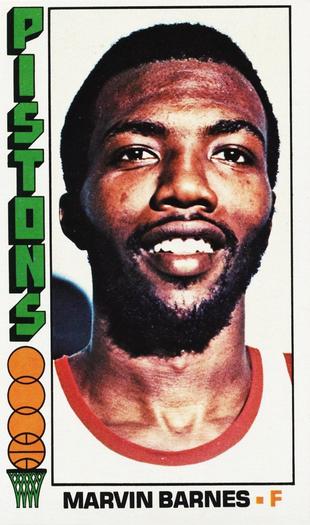 1976-77 Topps #35 Marvin Barnes Front