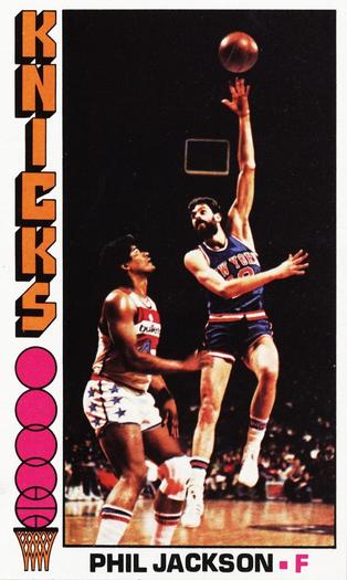 1976-77 Topps #77 Phil Jackson Front