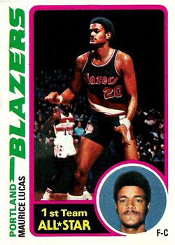 1978-79 Topps #50 Maurice Lucas Front