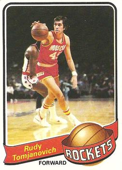 1979-80 Topps #41 Rudy Tomjanovich Front