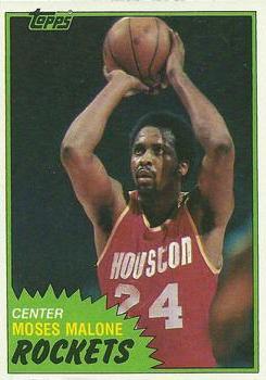 1981-82 Topps #14 Moses Malone Front