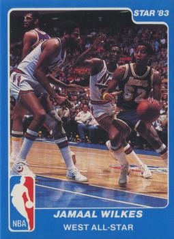 1983 Star All-Star Game #24 Jamaal Wilkes Front