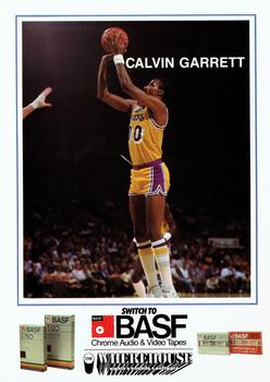 1983-84 BASF Los Angeles Lakers  #3 Calvin Garrett Front