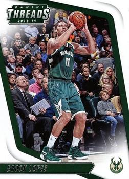 2018-19 Panini Threads #8 Brook Lopez Front