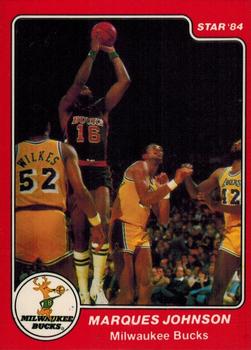 1983-84 Star #44 Marques Johnson Front