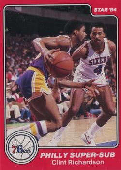 1983-84 Star Sixers Champs #5 Clint Richardson Front