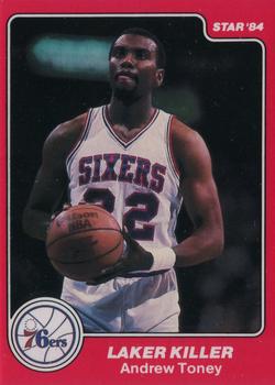 1983-84 Star Sixers Champs #6 Andrew Toney Front