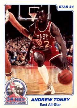 1984 Star All-Star Game #12 Andrew Toney Front