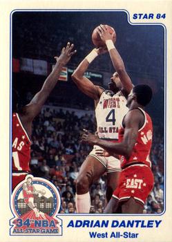 1984 Star All-Star Game #16 Adrian Dantley Front