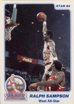 1984 Star All-Star Game #23 Ralph Sampson Front