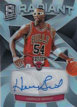 2018-19 Panini Spectra - Radiant Signatures #RS-HGT Horace Grant Front
