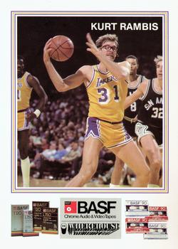 1984-85 BASF Los Angeles Lakers #8 Kurt Rambis Front
