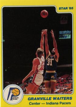 1984-85 Star #62 Granville Waiters Front