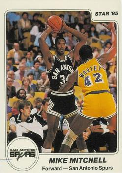 1984-85 Star #71 Mike Mitchell Front