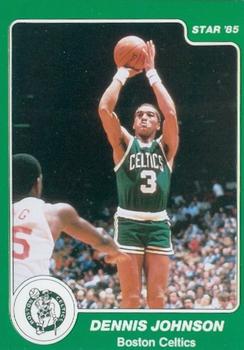 1984-85 Star Arena Boston Celtics #4 Dennis Johnson Front