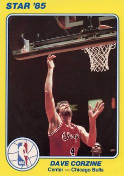 1984-85 Star Court Kings #24 Dave Corzine Front