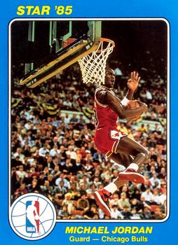 1984-85 Star Court Kings #26 Michael Jordan Front