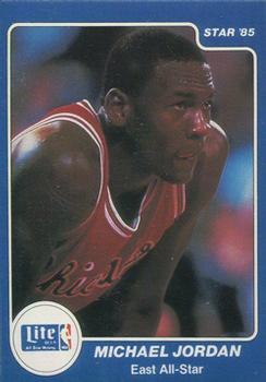 1985 Star Lite All-Stars #4A Michael Jordan Front