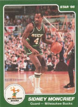 1985-86 Star #128 Sidney Moncrief Front