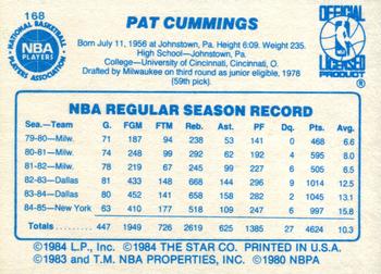 1985-86 Star #168 Pat Cummings Back