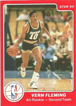 1985-86 Star All-Rookie Team #6 Vern Fleming Front