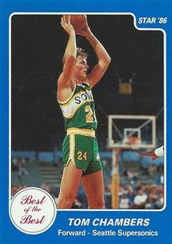 1986 Star Best of the Best #4 Tom Chambers Front