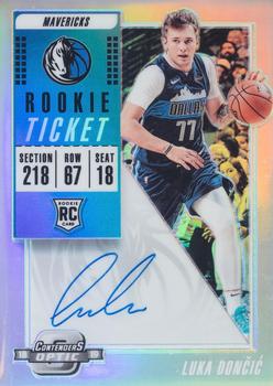 2018-19 Panini Contenders Optic #128 Luka Doncic Front