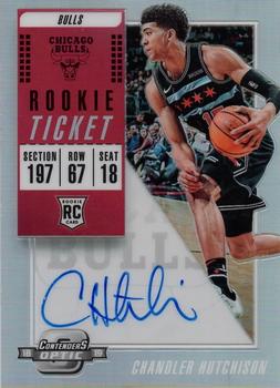 2018-19 Panini Contenders Optic #129 Chandler Hutchison Front