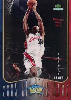 2005 Upper Deck Collectibles LeBron James All-Star Game Denver #LJAS 2 LeBron James Front
