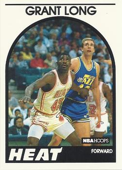 1989-90 Hoops #141 Grant Long Front