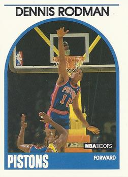 1989-90 Hoops #211 Dennis Rodman Front