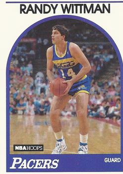 1989-90 Hoops #238 Randy Wittman Front