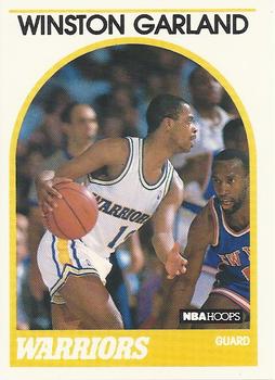 1989-90 Hoops #294 Winston Garland Front