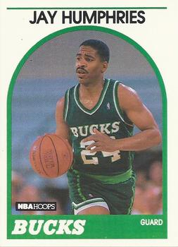 1989-90 Hoops #298 Jay Humphries Front
