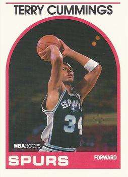1989-90 Hoops #312 Terry Cummings Front