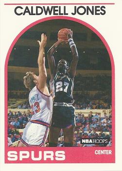 1989-90 Hoops #347 Caldwell Jones Front