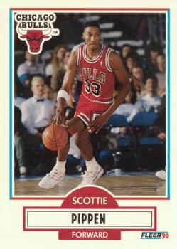 1990-91 Fleer #30 Scottie Pippen Front