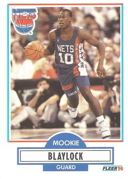 1990-91 Fleer #117 Mookie Blaylock Front