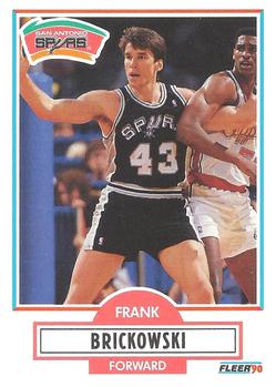 1990-91 Fleer #169 Frank Brickowski Front
