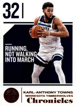 2018-19 Panini Chronicles - Bronze #54 Karl-Anthony Towns Front