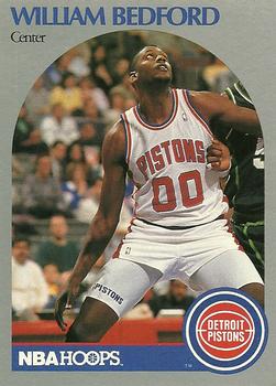 1990-91 Hoops #102 William Bedford Front