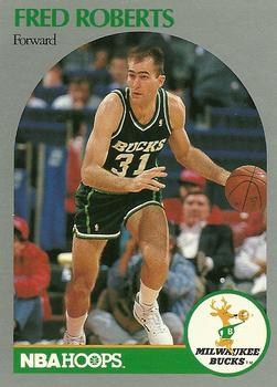 1990-91 Hoops #181 Fred Roberts Front