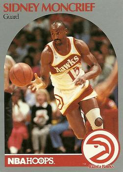 1990-91 Hoops #402 Sidney Moncrief Front