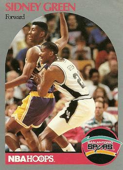 1990-91 Hoops #435 Sidney Green Front